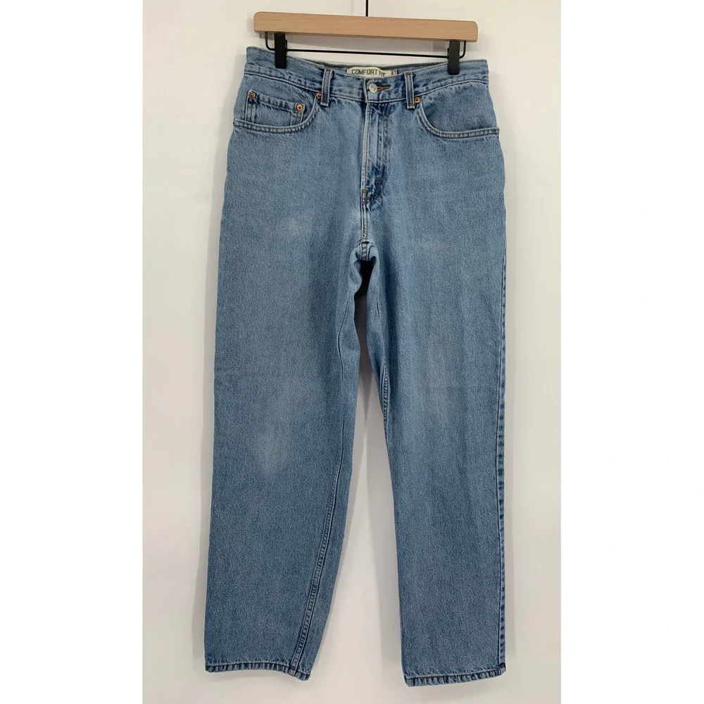 Vintage Levis 560 Jeans Mens 32x32 Blue Comfort Fit Loose Relaxed Tag 32x34)
